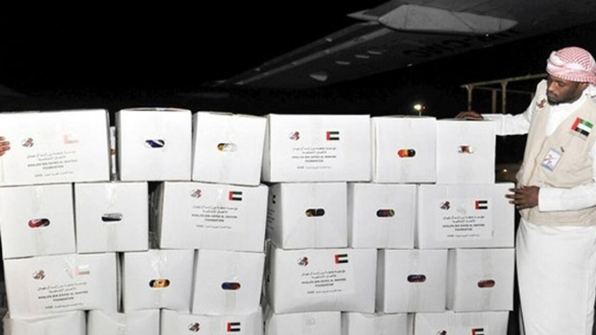 Fourth batch of UAE relief supplies arrives in Yemen