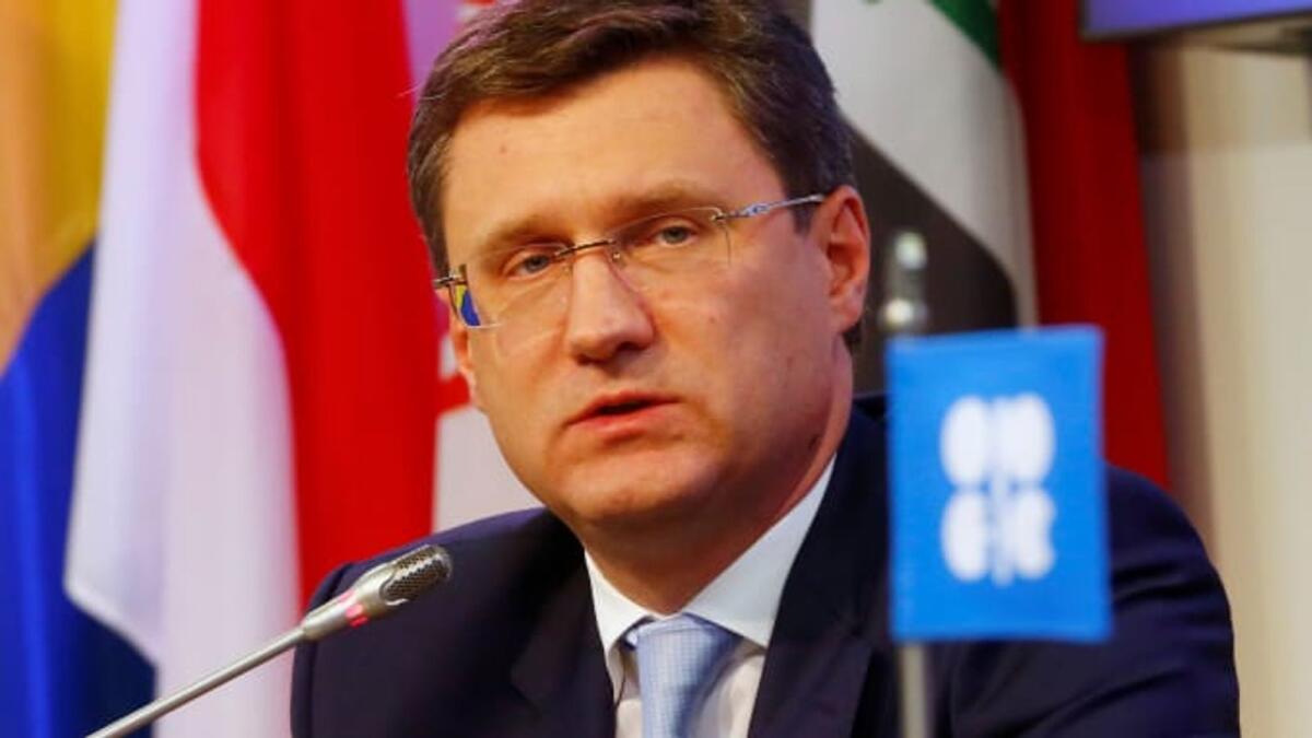Alexander Novak said Opec+ countries were largely meeting their production quotas under the deal. — File photo
