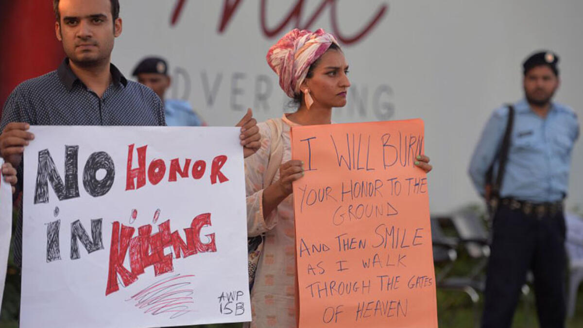 US welcomes passage of 'honour killings' law by Pakistan