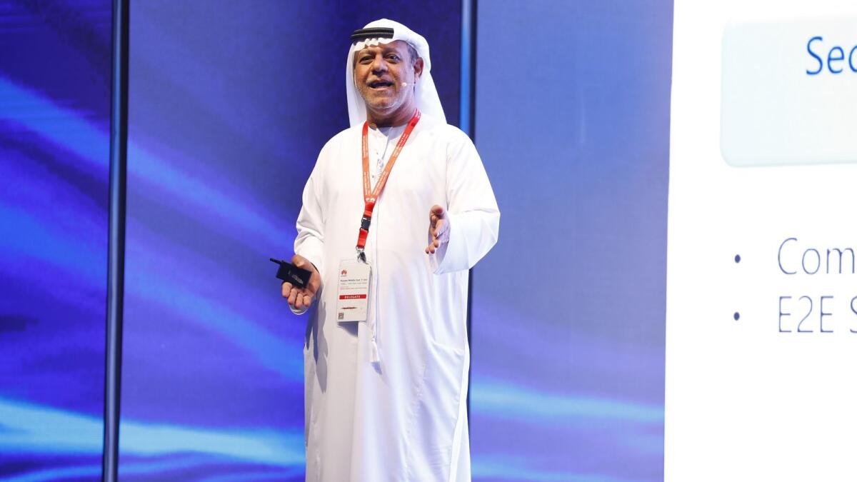 Fahem Al Nuaimi, CEO of Ankabut, shared insights on building an Intelligent Full-Stack Data Centre in the UAE. — Supplied photo