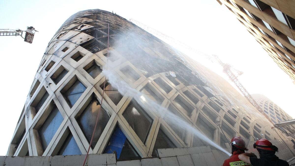 fire, Beirut, Zaha Hadid, building, shatters, residents