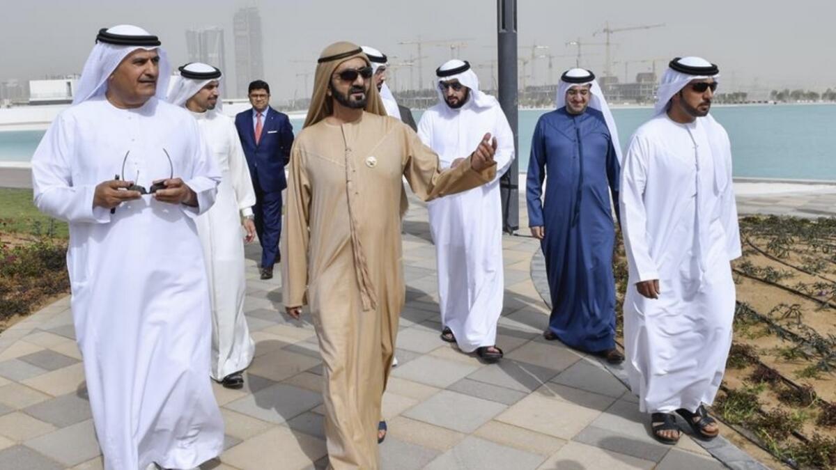 Photos: Sheikh Mohammed inspects Meydans projects in Dubai