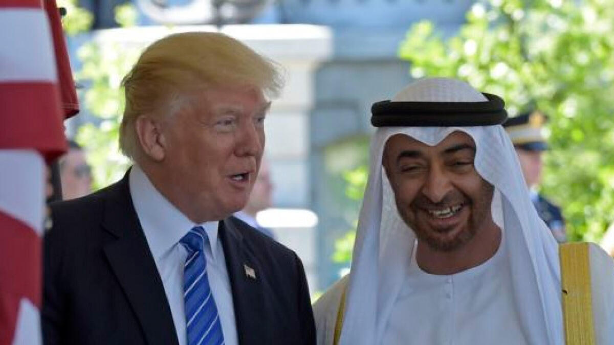 Trump calls Sheikh Mohamed to thank UAEs aid for hurricane