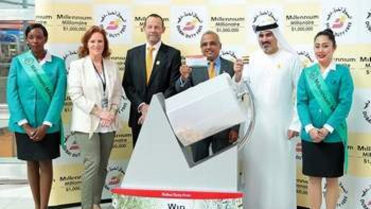 Retired Indian wins $1 million in Dubai Duty Free raffle