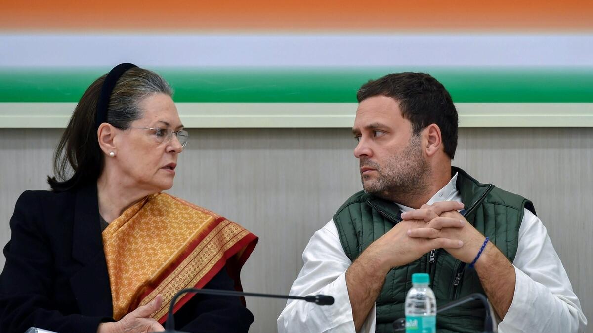 Congress Working Committee, Sonia Gandhi, Rahul Gandhi