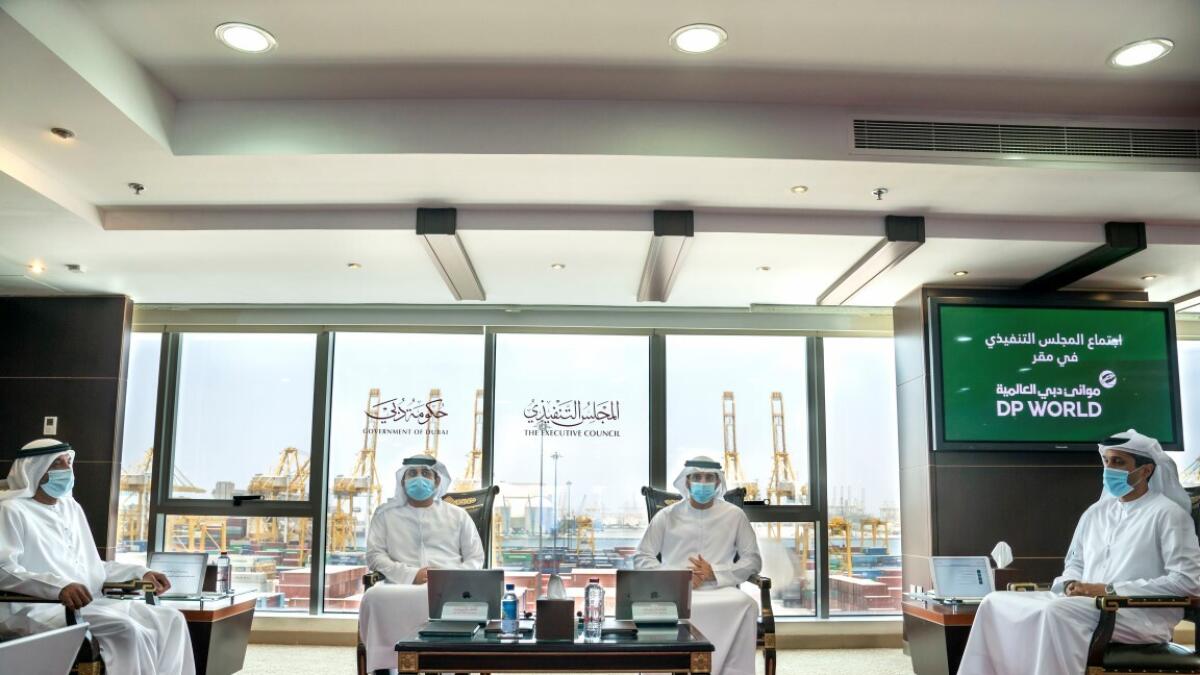Sheikh Hamdan bin Mohammed bin Rashid Al Maktoum, Dubai, Crown Prince, stable, economy, meeting, Executive Council, Jebel Ali Port