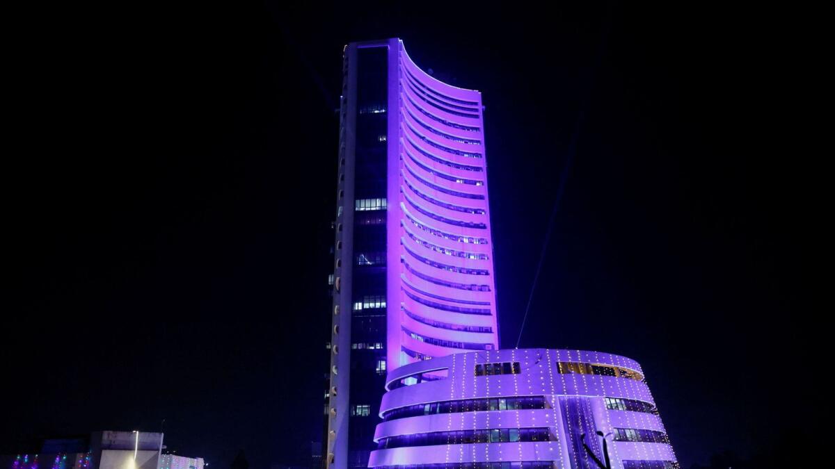The Bombay Stock Exchange . — Reuters
