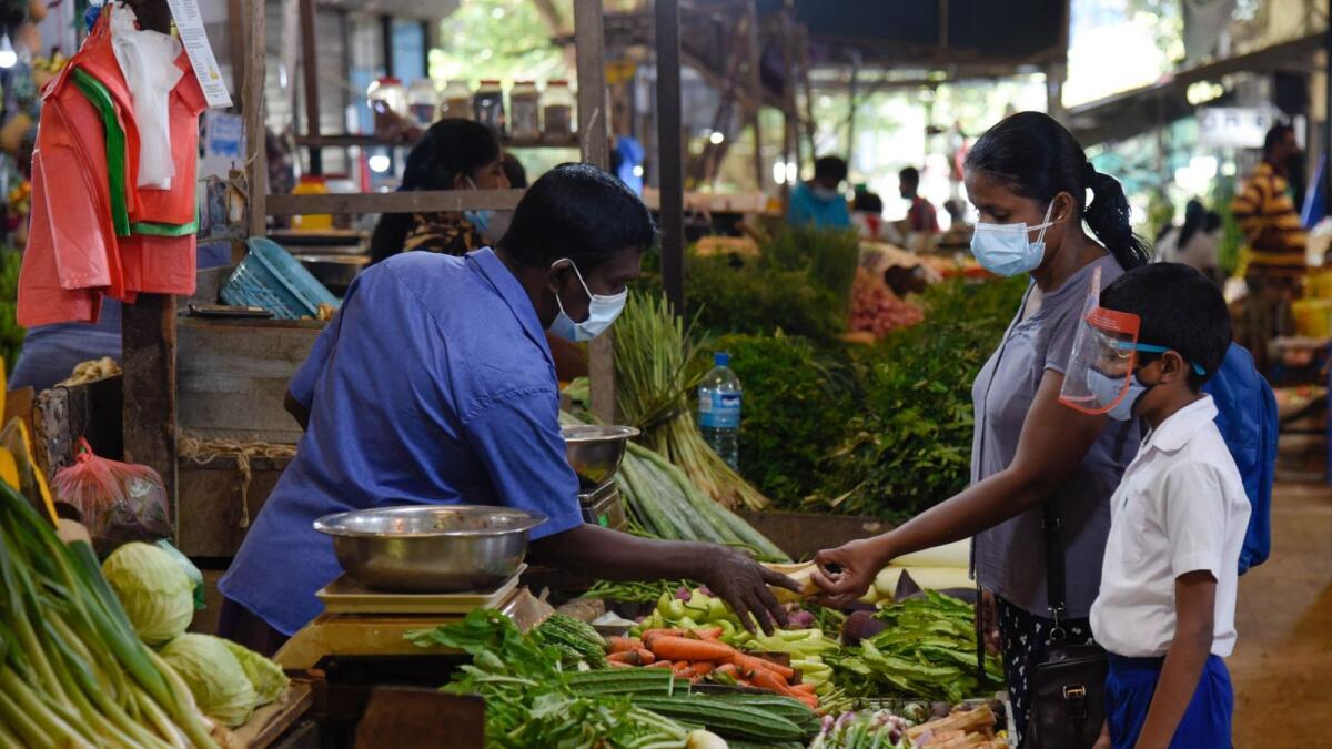 The Colombo Consumer Price Index (CCPI) reflected a 73.7 per cent jump in food prices from a year earlier and a 54.5 per cent climb in the non-food group, the Census and Statistics Department said in a statement.