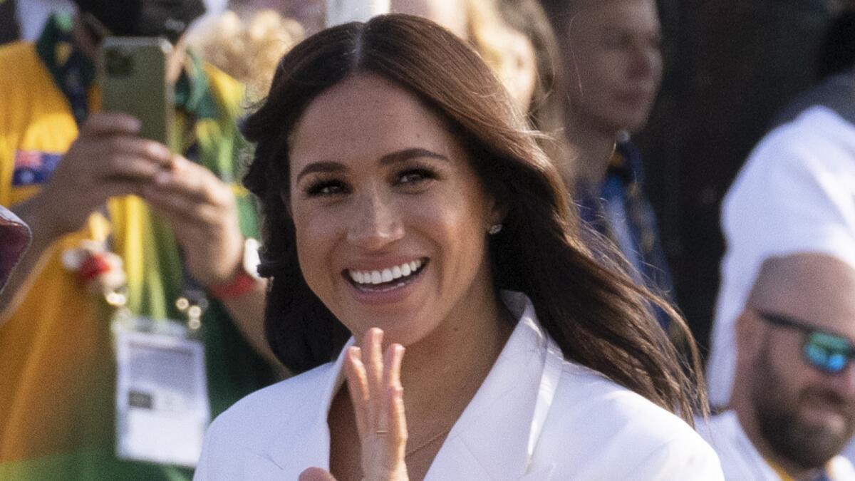 Meghan, the Duchess of Sussex. -- AP file