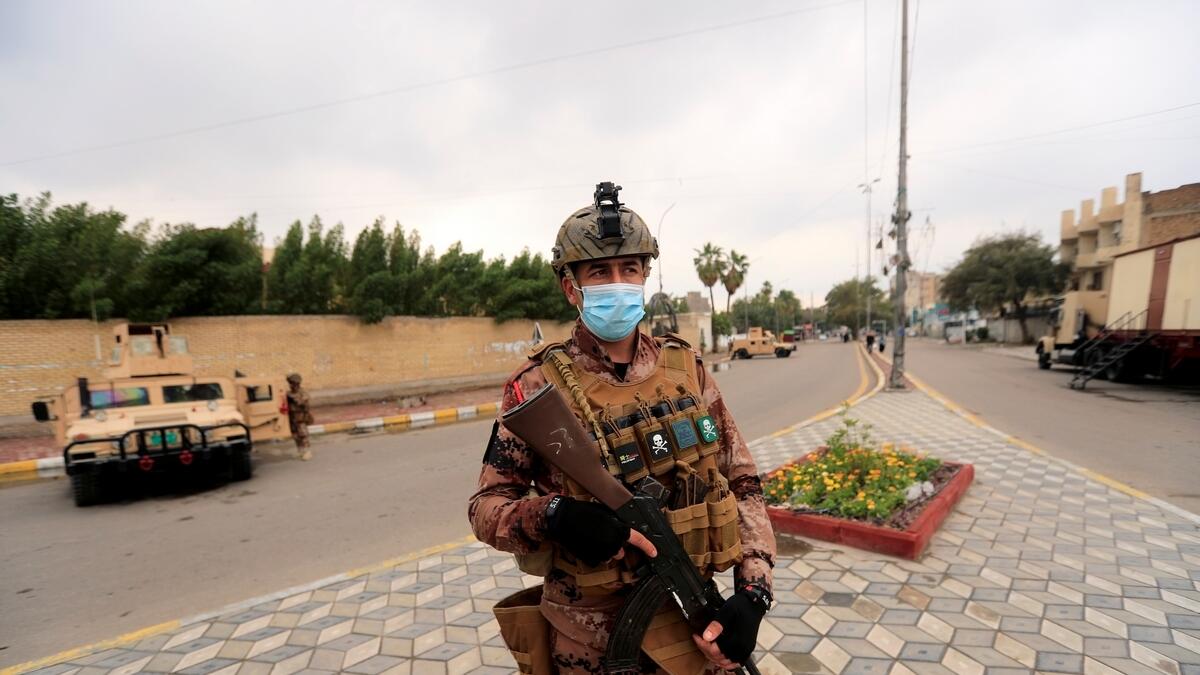 US soldiers depart iraq base, iran, trump, coronavirus in iraq