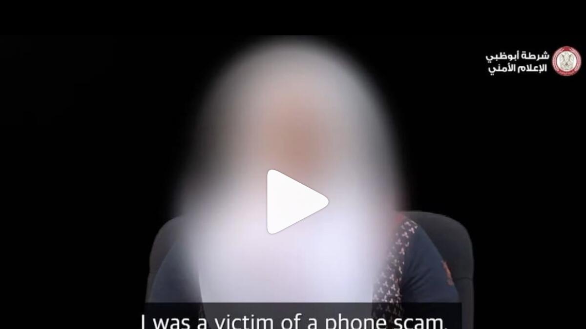 Video: I was a victim of fake prize money scam, recounts Arab woman in UAE
