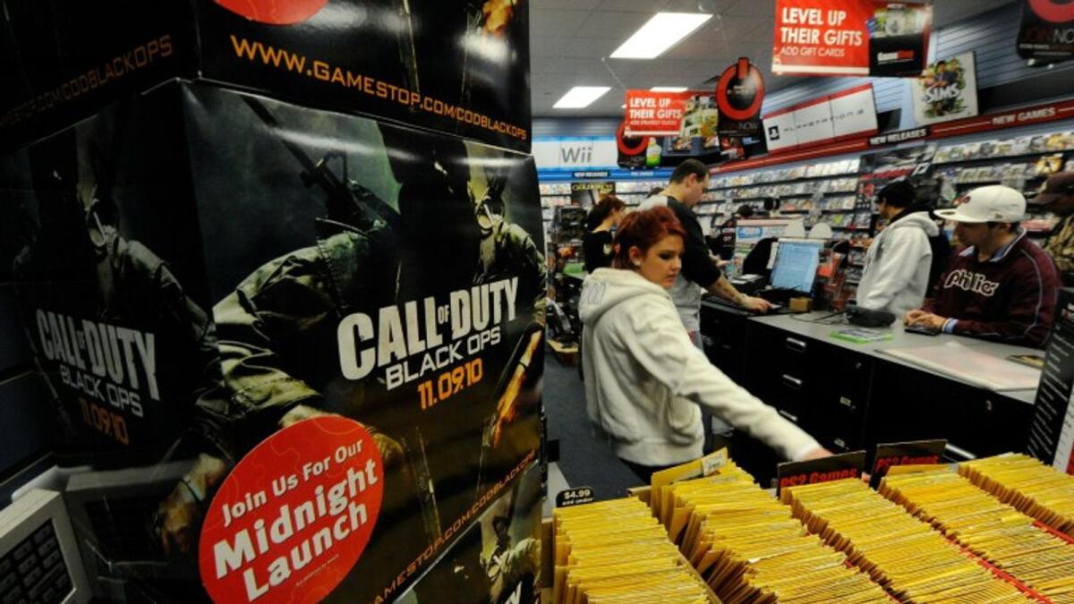 Microsoft is in a deal to purchase Activision Blizzard, the firm behind hits like Call of Duty. – AFP