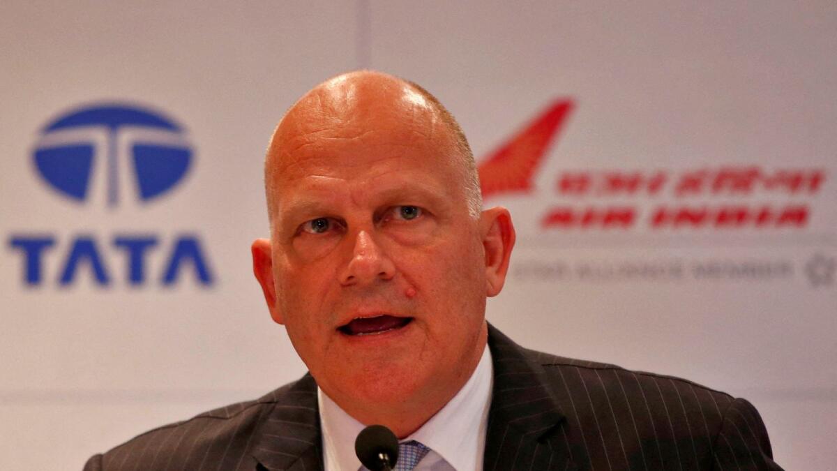 Air India Chief Executive Officer Campbell Wilson’s immediate game plan is to tackle pressing problems to get idle planes flying. - Reuters