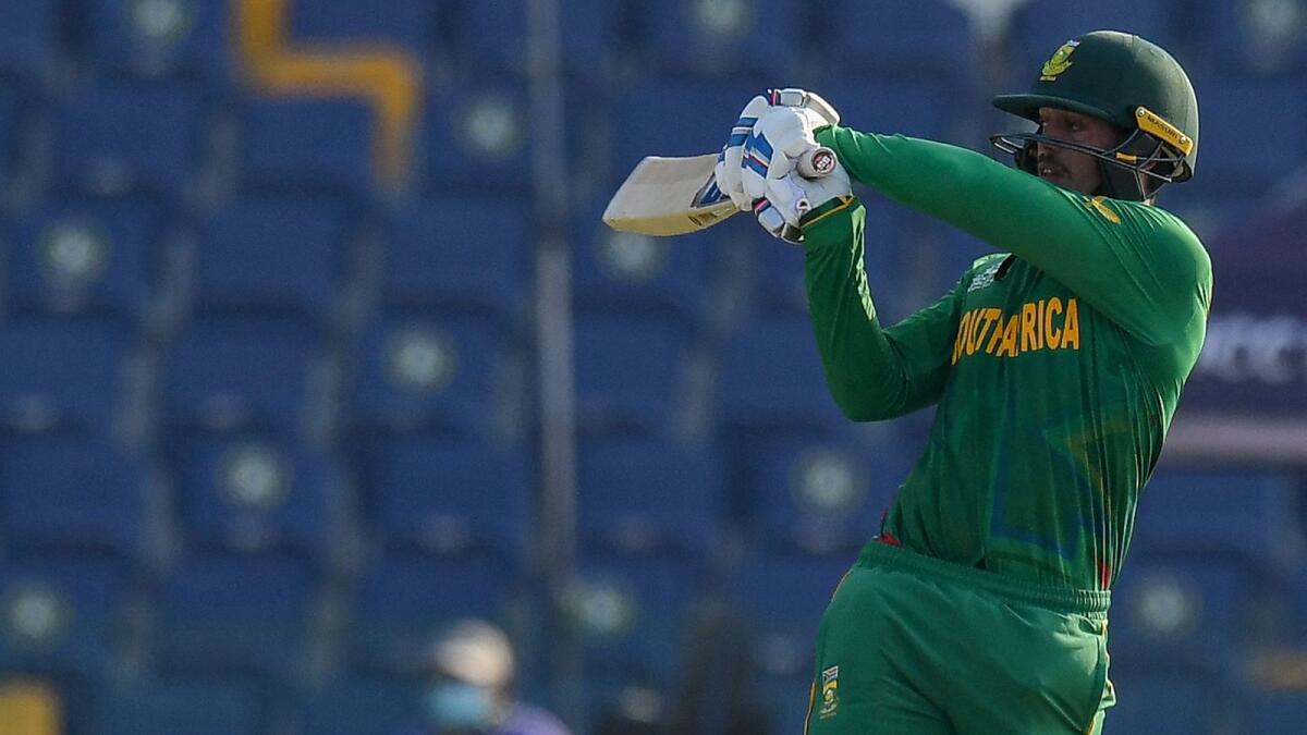 South Africa’s Quinton de Kock will have to find his mojo. — AFP