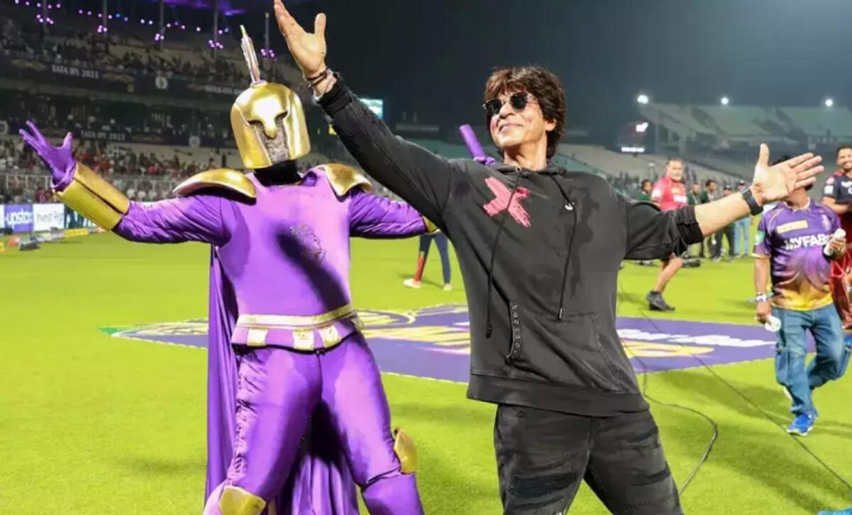 Shah Rukh Khan is a regular at KKR's matches. - Photo BCCI/ IPL Instagram