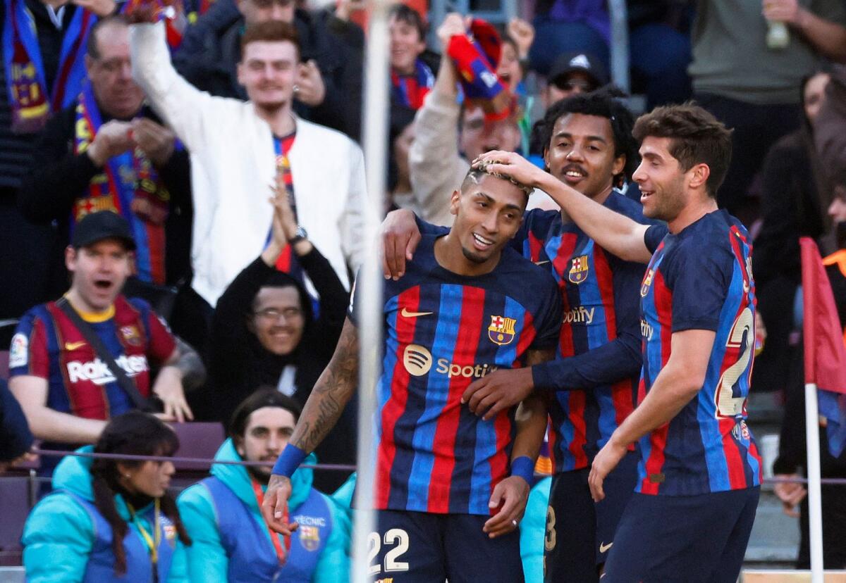FC Barcelona. — Reuters