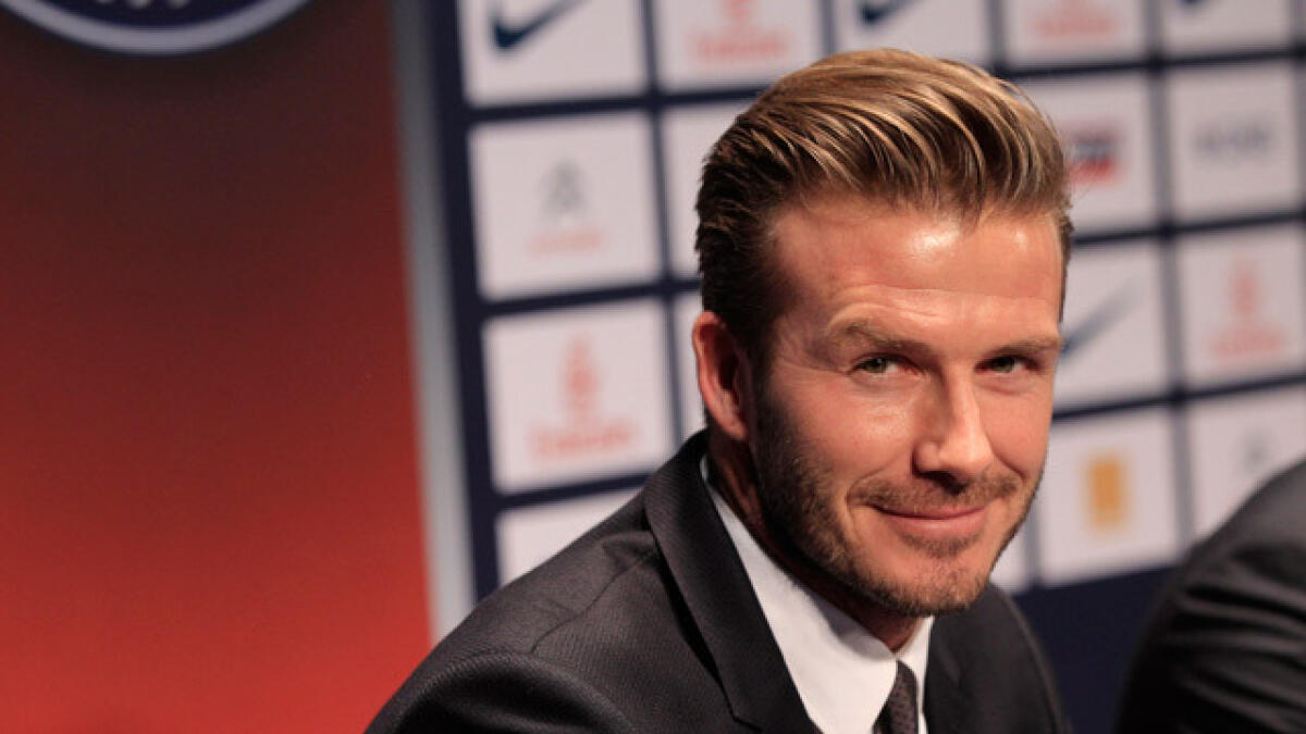 David Beckham takes on first Hollywood role