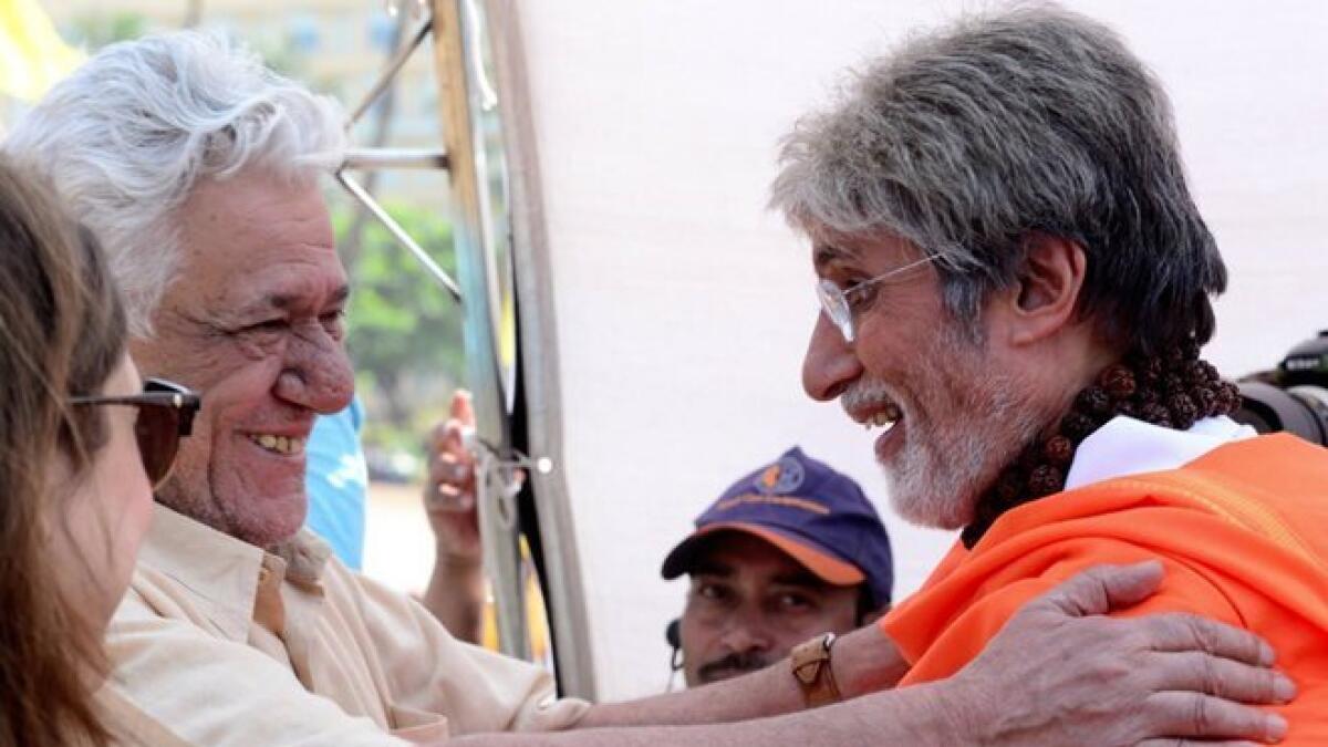 Om Puri may you remain with your ever-infectious smile: Amitabh Bachchan