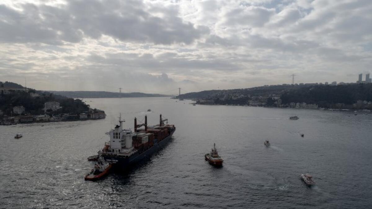 Turkish, Turkish fishing, Russian tanker