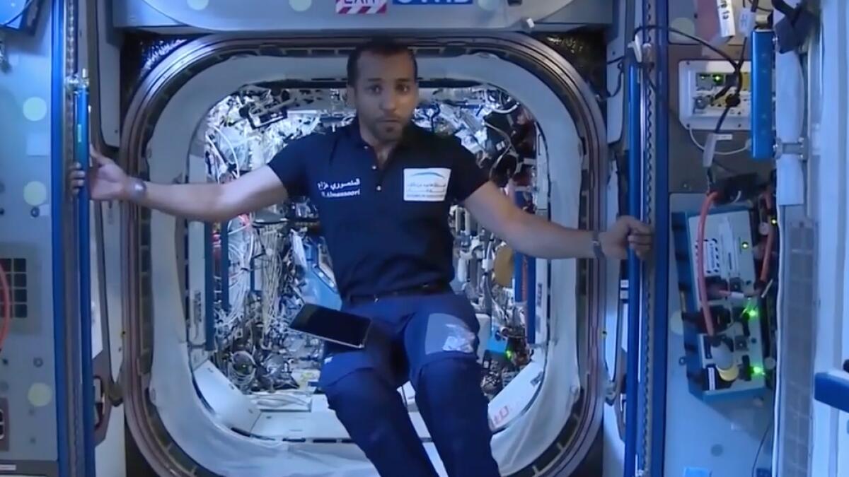 Hazzaa AlMansoori, UAE astronaut, Emirati, International Space Station, Soyuz, ISS tour
