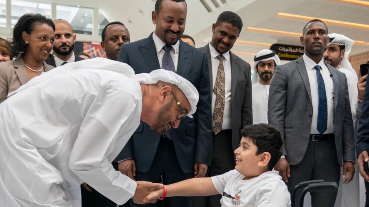 Picture retrieved from @MohamedBinZayed/Twitter