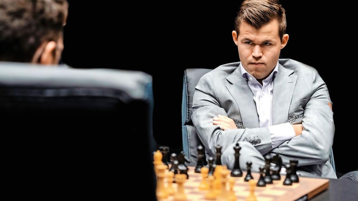 Магнус Карлсен - фаворит чемпионата мира по шахматам в Дубае.  - Twitter
