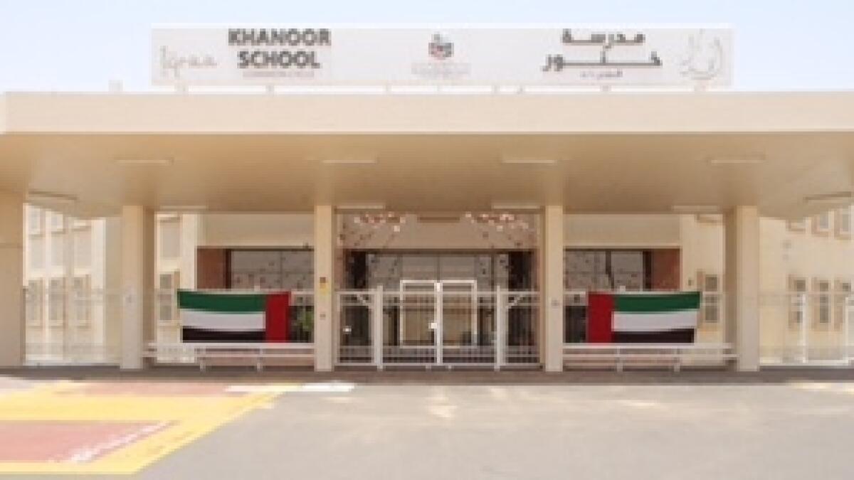 Renovation of two Abu Dhabi schools nearing completion
