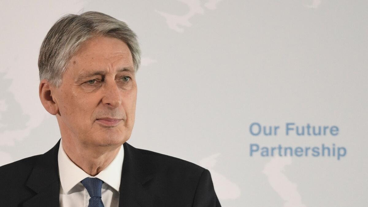 Brexit trade deal sans services would not be fair: Hammond