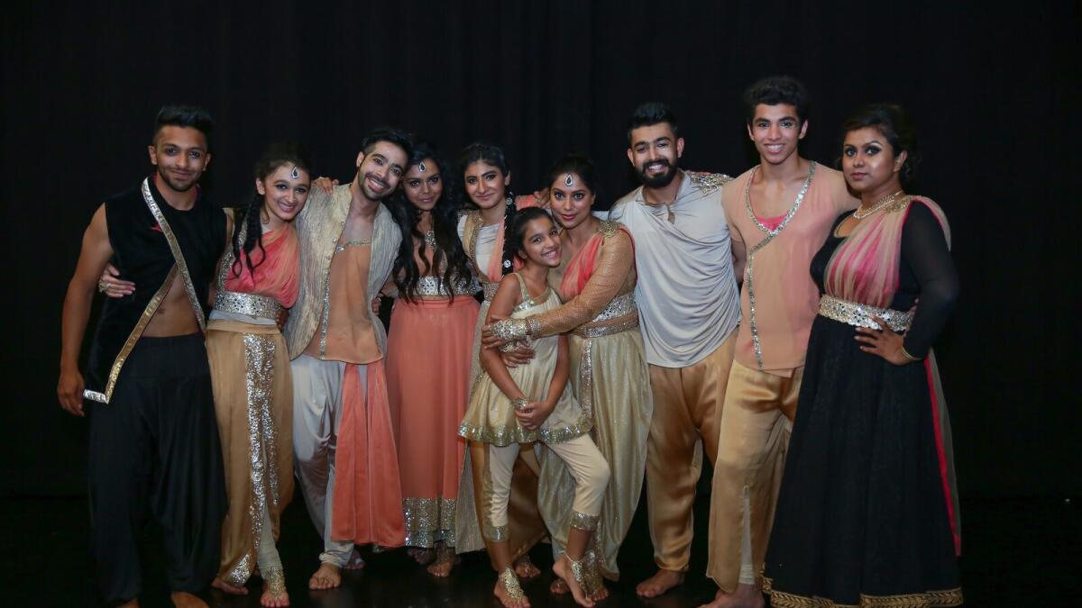 Avega Dance Creation’s Raas tells six love stories through the dance-theatre performance. The Dubai-based group will present its first big stage show on March 30 and 31. — Supplied photos