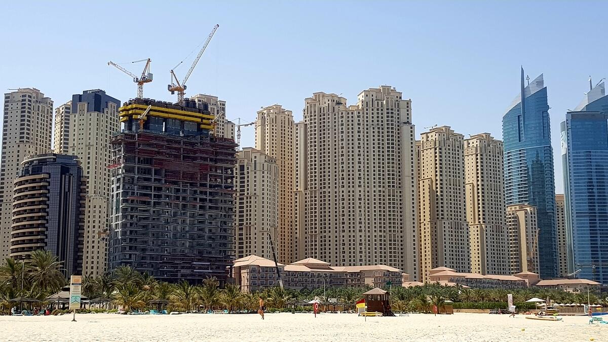 Jumeirah Beach Residence is one of the top neighbourhoods in Dubai. Photo for illustrative purposes only. — KT file