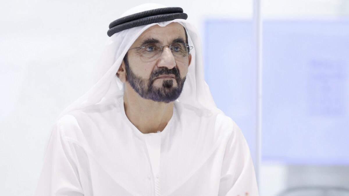 His Highness Shiekh Mohammed bin Rashid Al Maktoum, Vice-President and Prime Minister of the UAE and Ruler of Dubai.- Wam 