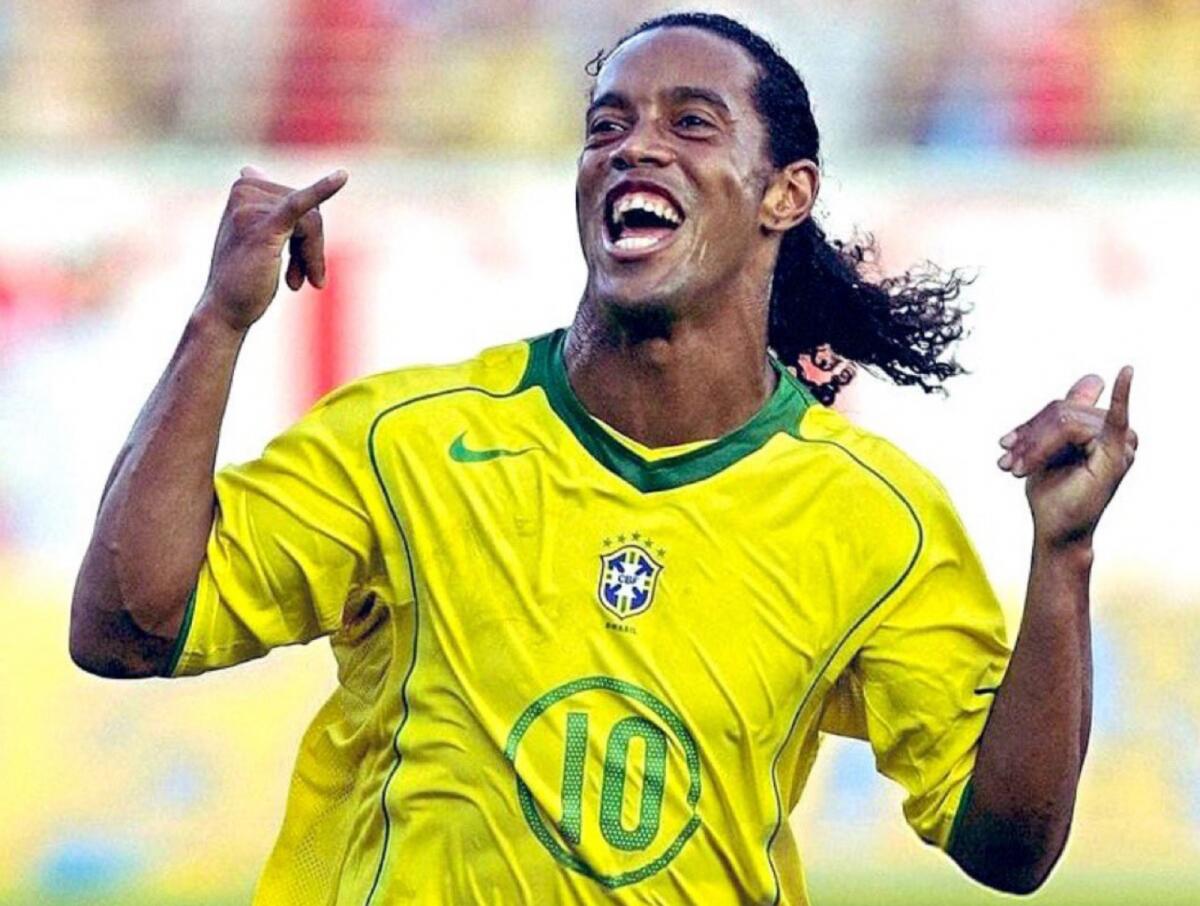 Brazilian legend Ronaldinho. — Twitter