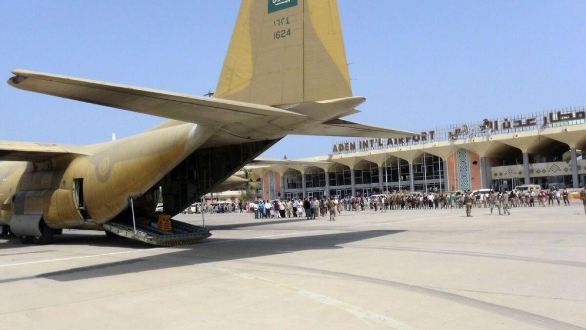 Aden airport opens for civilian traffic