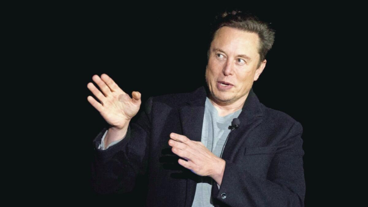 Elon Musk. — AFP file