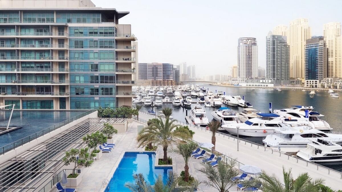 Eshraq Properties owns the Nuran Serviced Residences in Dubai Marina. It purchased the asset from Emaar. - File photo