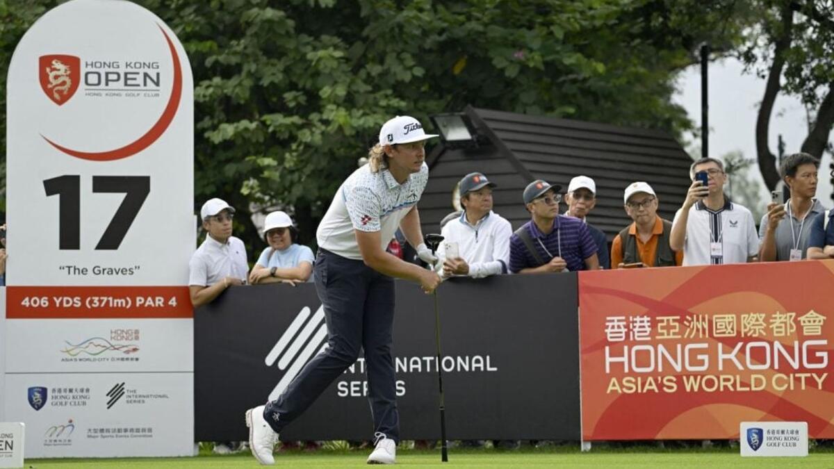 LIV Golf's Cam Smith, one shot back of the leader after round two - at the Hong Kong Open on the Asian Tour.- |Supplied photo