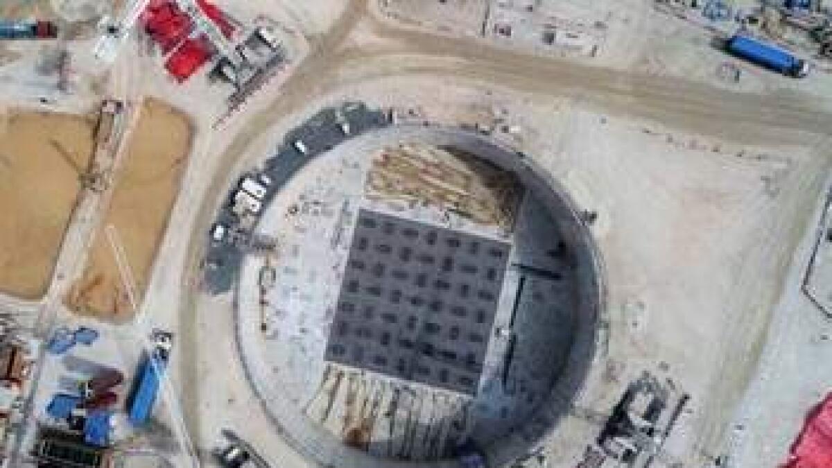 First look at Dubais next tallest towers huge foundation