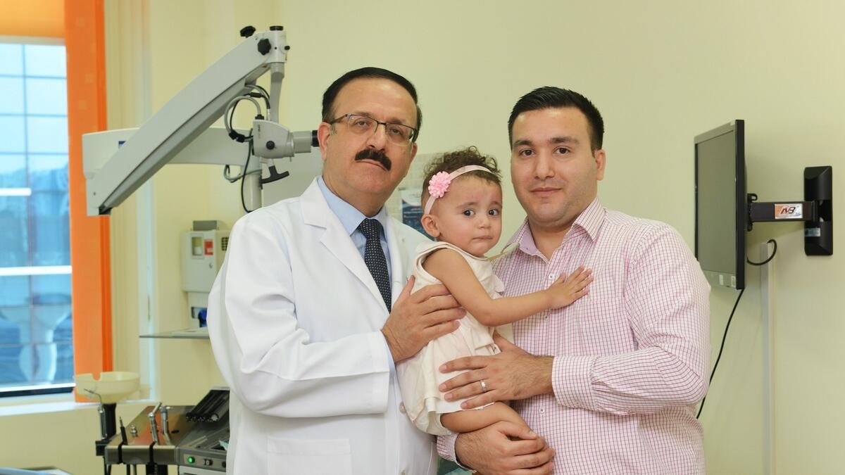 Surgery saves two-year-old from acute hearing loss in UAE