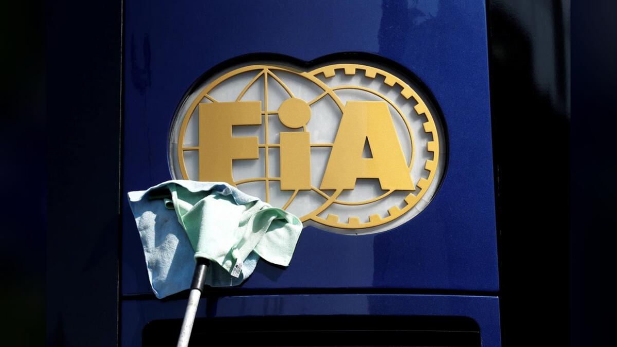 FIA staff clean the motorhome at the Circuit de Barcelona-Catalunya, venue of the Spanish Grand Prix last season. - Reuters file