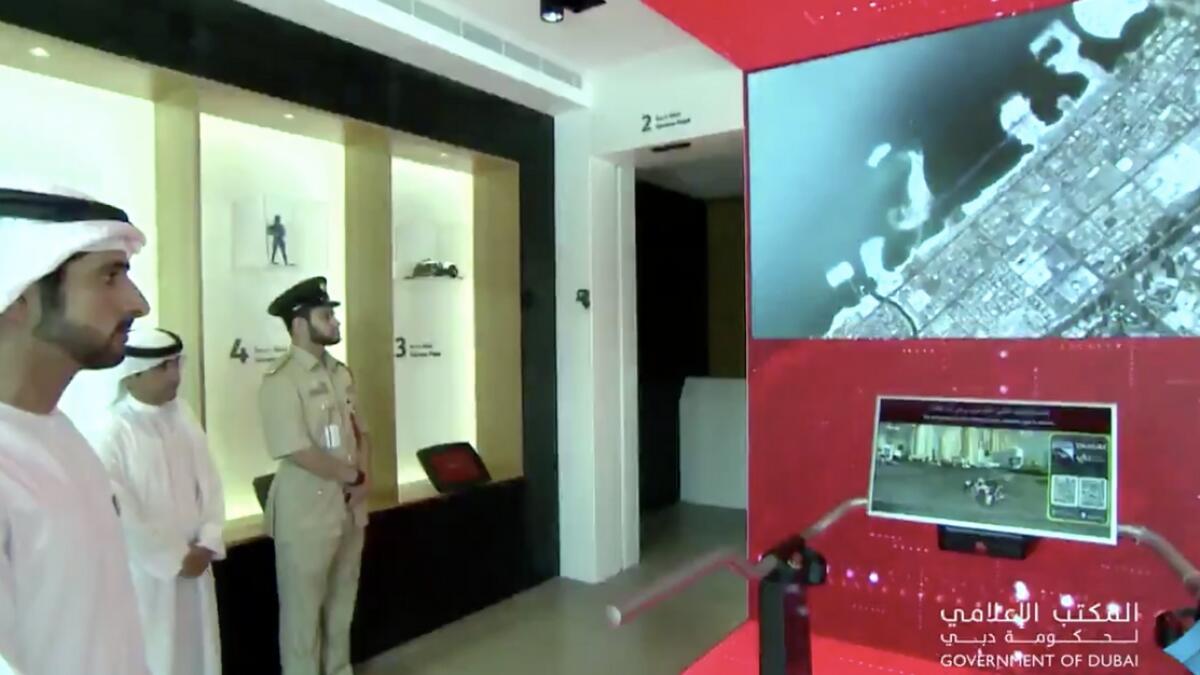 Video: Sheikh Hamdan inaugurates Smart Police Station 