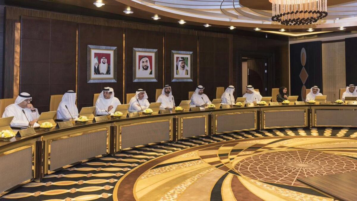 The cabinet held its meeting on Tuesday afternoon at the Presidential Palace