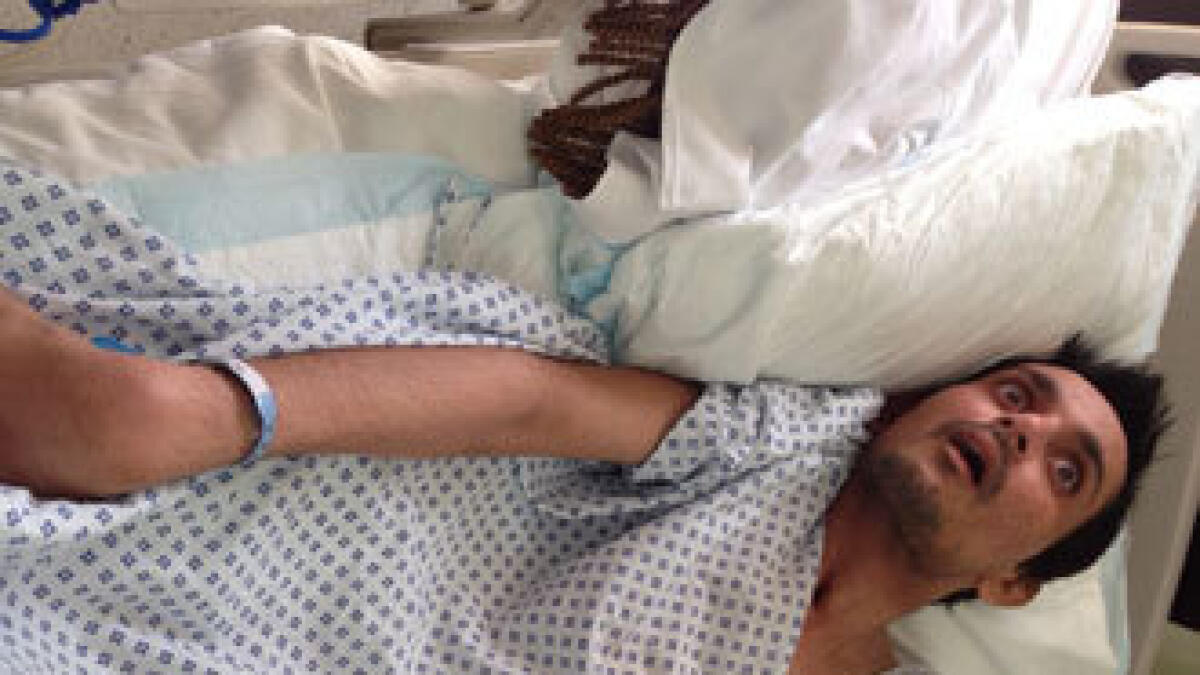 Man in semi-coma condition for six months