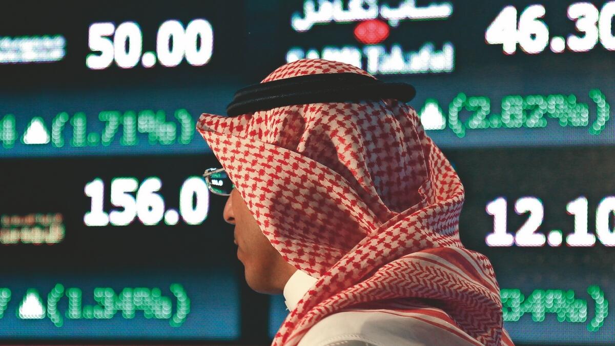 Saudi stocks survive early sell-off; Gulf equities drop