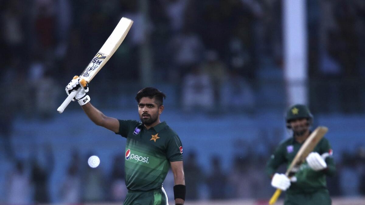 Pakistan batter Babar Azam. Photo: AP