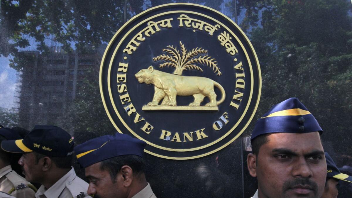 The RBI has set a medium-term target for CPI inflation of four per cent within a band of plus or minus two per cent. — Reuters file photo