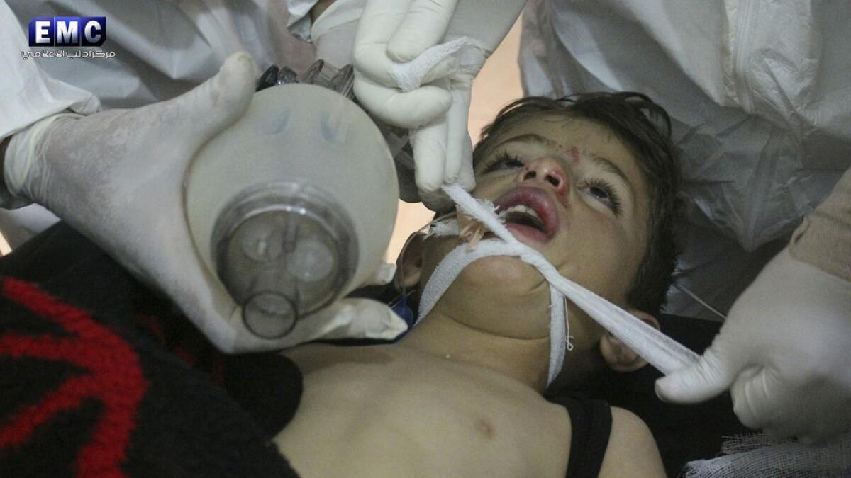 UN awaits full report on chemical attack in Syria