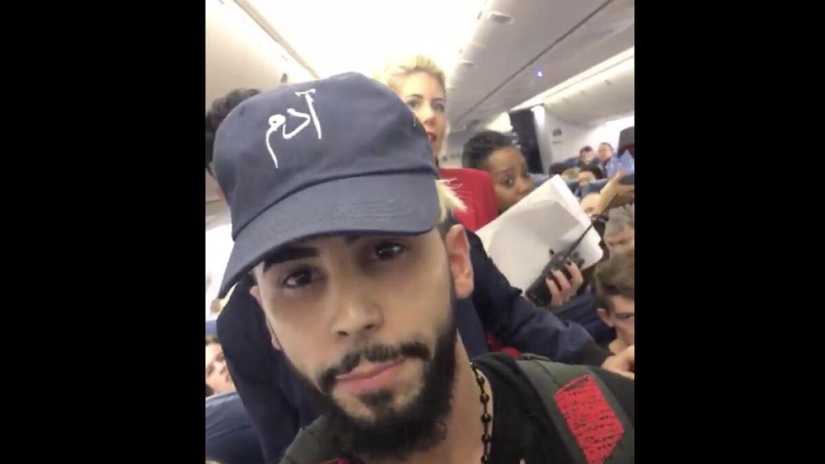 Airline issues statement after YouTube star Adam Saleh taken off fight for speaking in Arabic