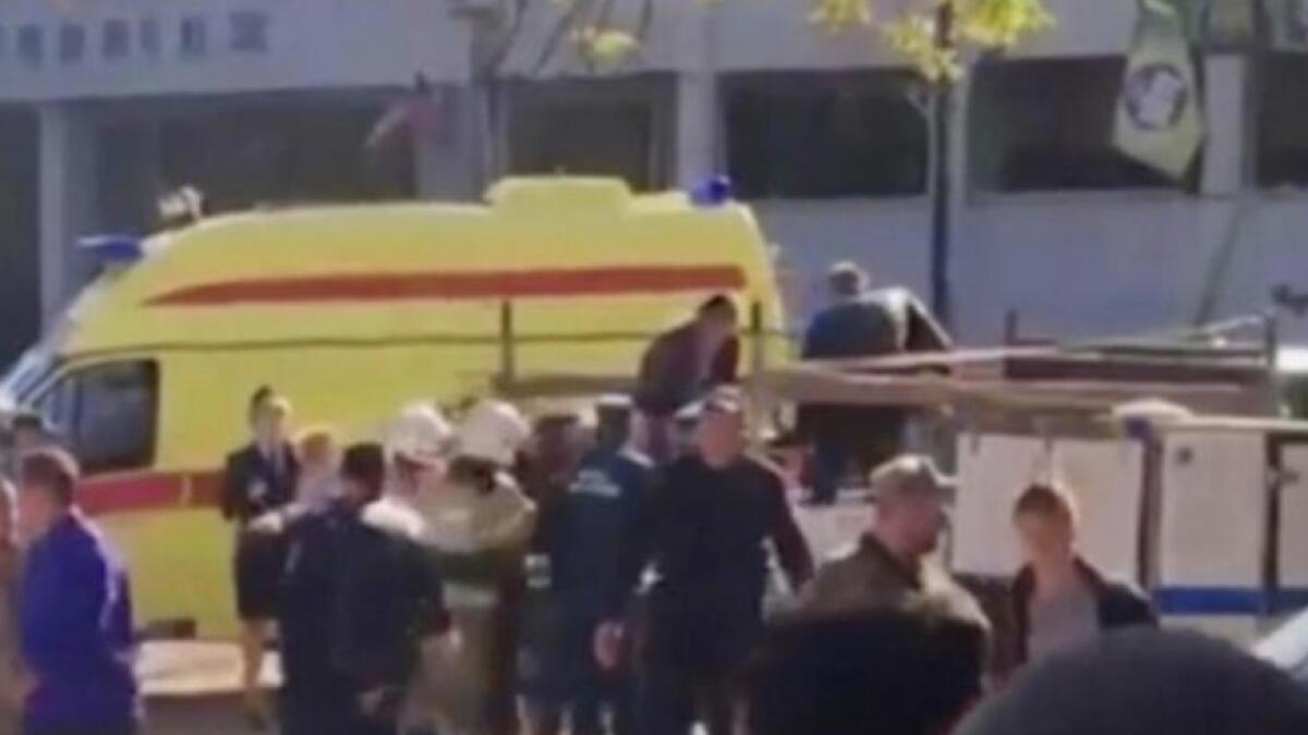 Thirteen people killed in armed attack on Crimean college 