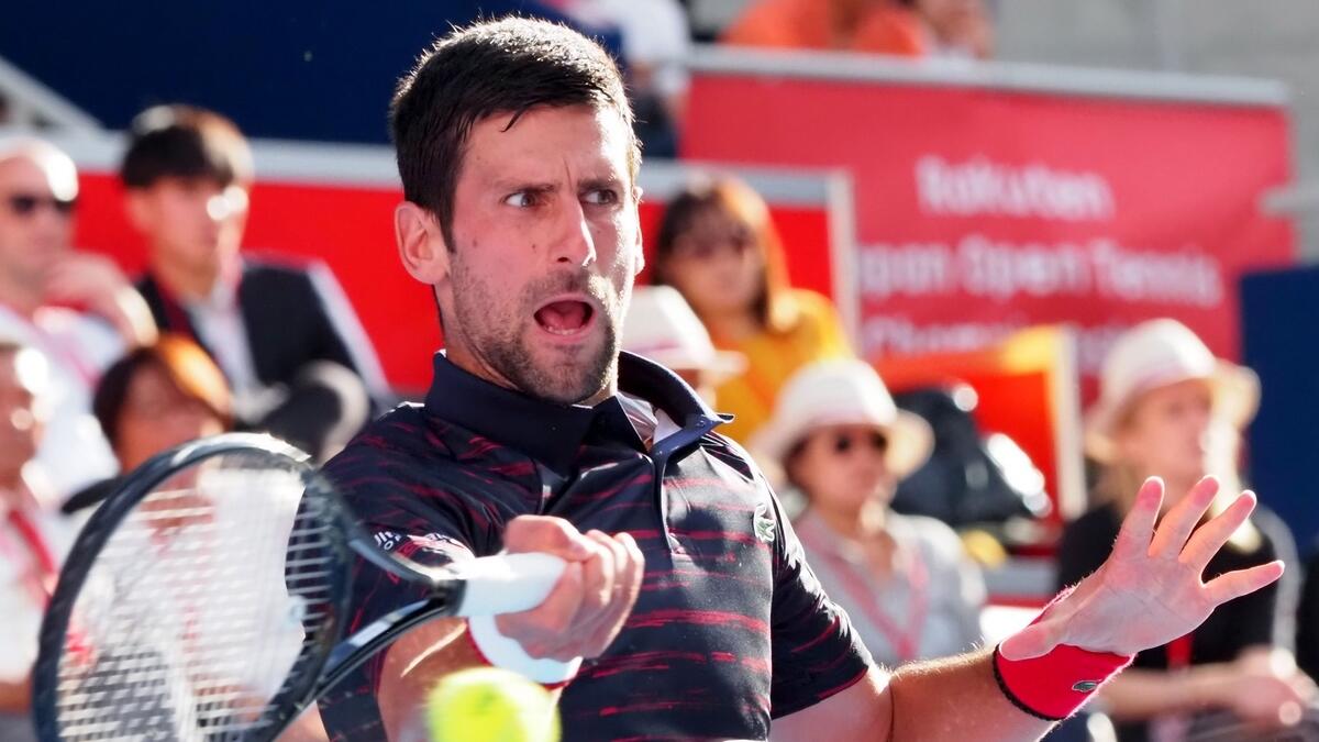 Djokovic stuns Japan Open with machine-like tennis