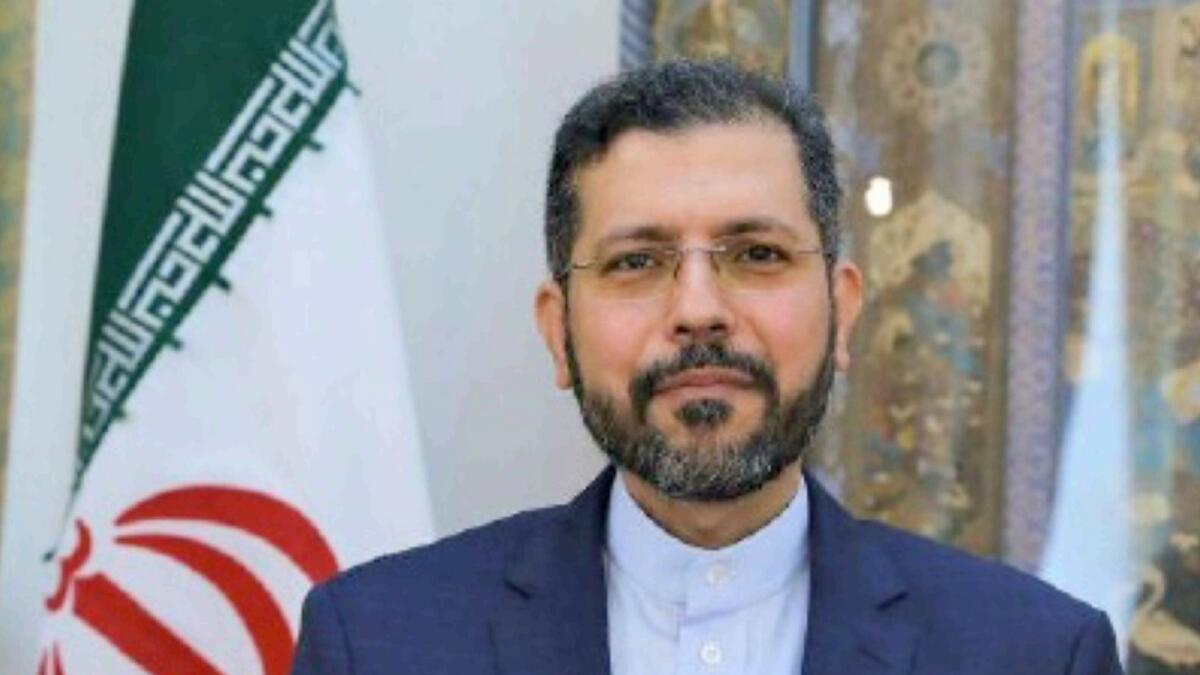 Iranian foreign ministry spokesman Saeed Khatibzadeh. — File photo